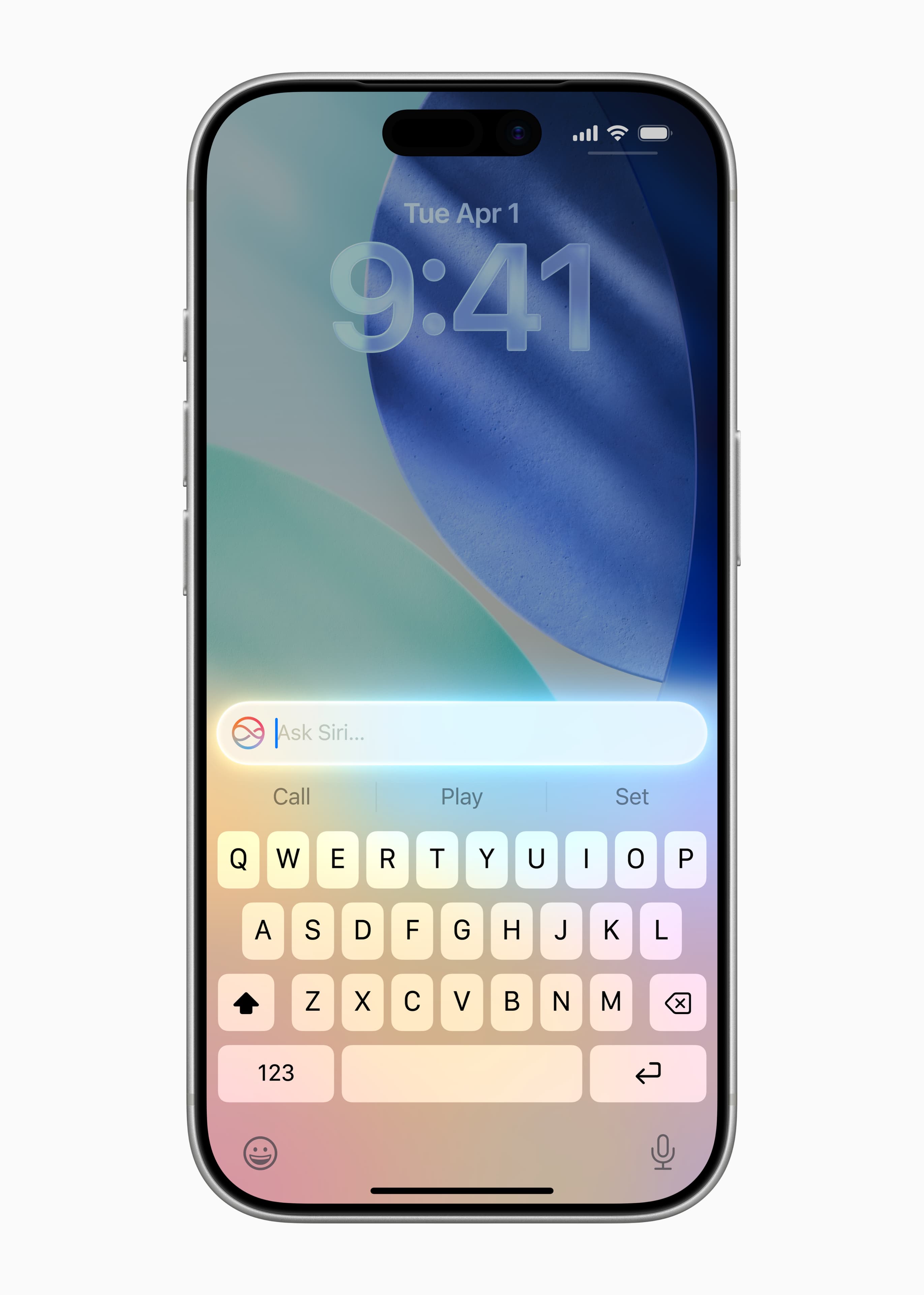 Apple Intelligence type to Siri