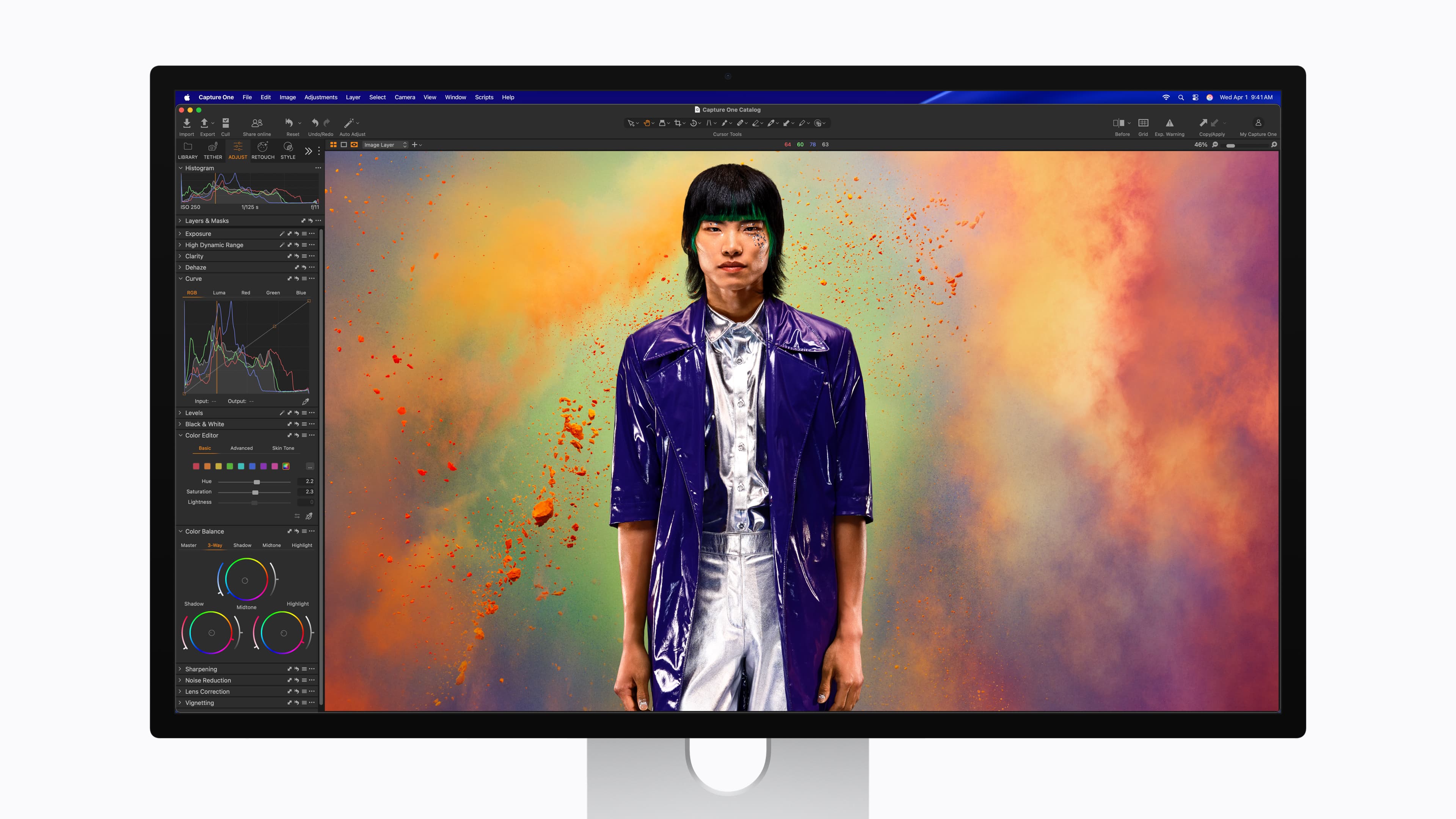 Apple Studio Display XDR her vist med Capture One